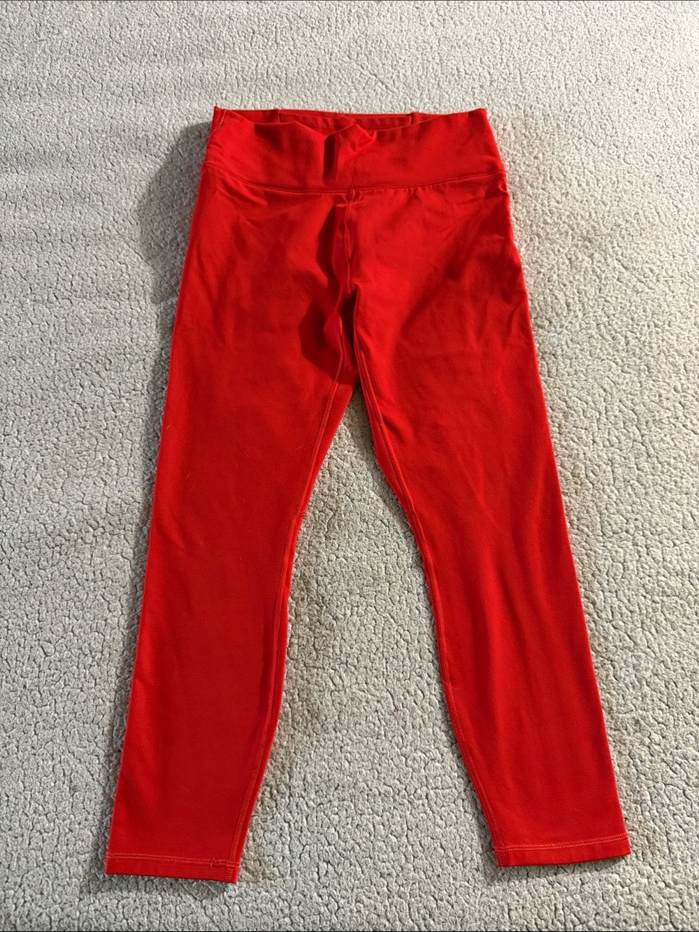 Fabletics Powerhold Bright Red High-Waist Leggings Small